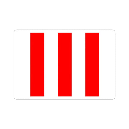 Flag of San Ġiljan Malta STICKER Vinyl Die-Cut Decal - The Sticker Space