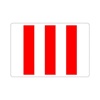 Flag of San Ġiljan Malta STICKER Vinyl Die-Cut Decal - The Sticker Space