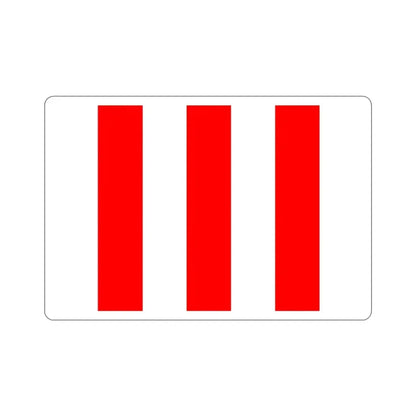 Flag of San Ġiljan Malta STICKER Vinyl Die-Cut Decal - The Sticker Space