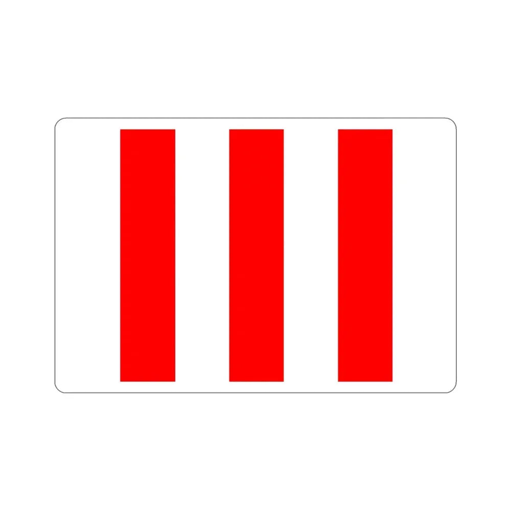 Flag of San Ġiljan Malta STICKER Vinyl Die-Cut Decal - The Sticker Space