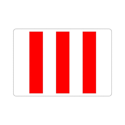 Flag of San Ġiljan Malta STICKER Vinyl Die-Cut Decal - The Sticker Space