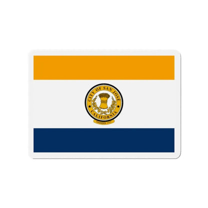 Flag of San José California - Refrigerator Magnet 2 Inch - The Sticker Space