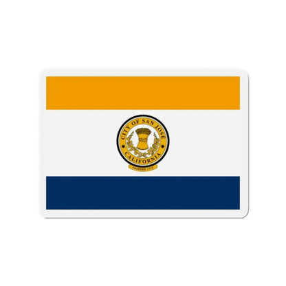 Flag of San José California - Refrigerator Magnet - The Sticker Space