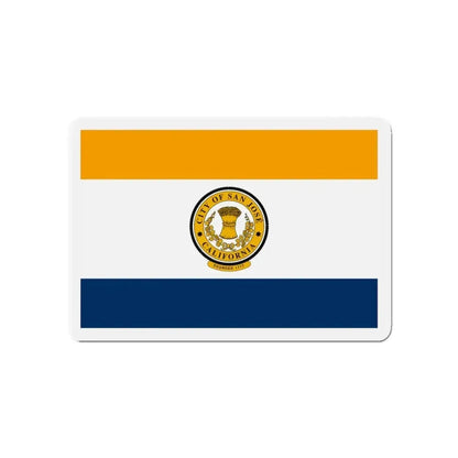 Flag of San José California - Refrigerator Magnet - The Sticker Space