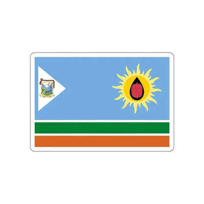 Flag of San José de Guanipa Venezuela STICKER Vinyl Die-Cut Decal 5 Inch - The Sticker Space