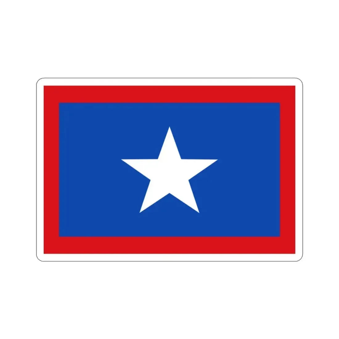 Flag of San José Province Costa Rica STICKER Vinyl Die-Cut Decal 2 Inch - The Sticker Space