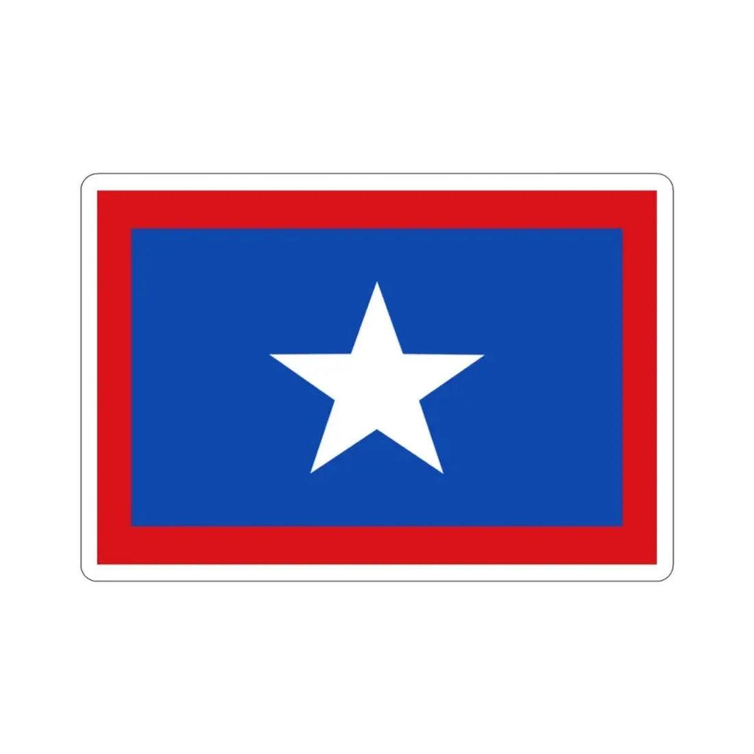 Flag of San José Province Costa Rica STICKER Vinyl Die-Cut Decal 2 Inch - The Sticker Space