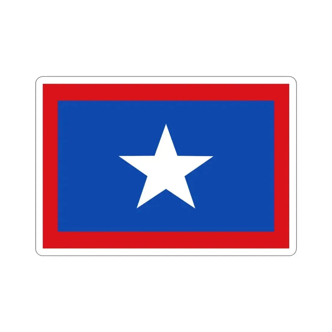 Flag of San José Province Costa Rica STICKER Vinyl Die-Cut Decal 3 Inch - The Sticker Space