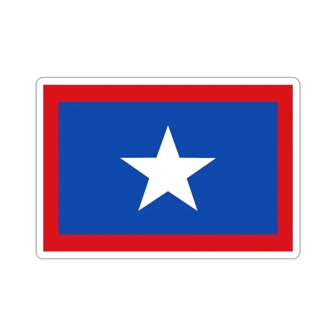 Flag of San José Province Costa Rica STICKER Vinyl Die-Cut Decal 3 Inch - The Sticker Space