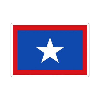 Flag of San José Province Costa Rica STICKER Vinyl Die-Cut Decal 4 Inch - The Sticker Space