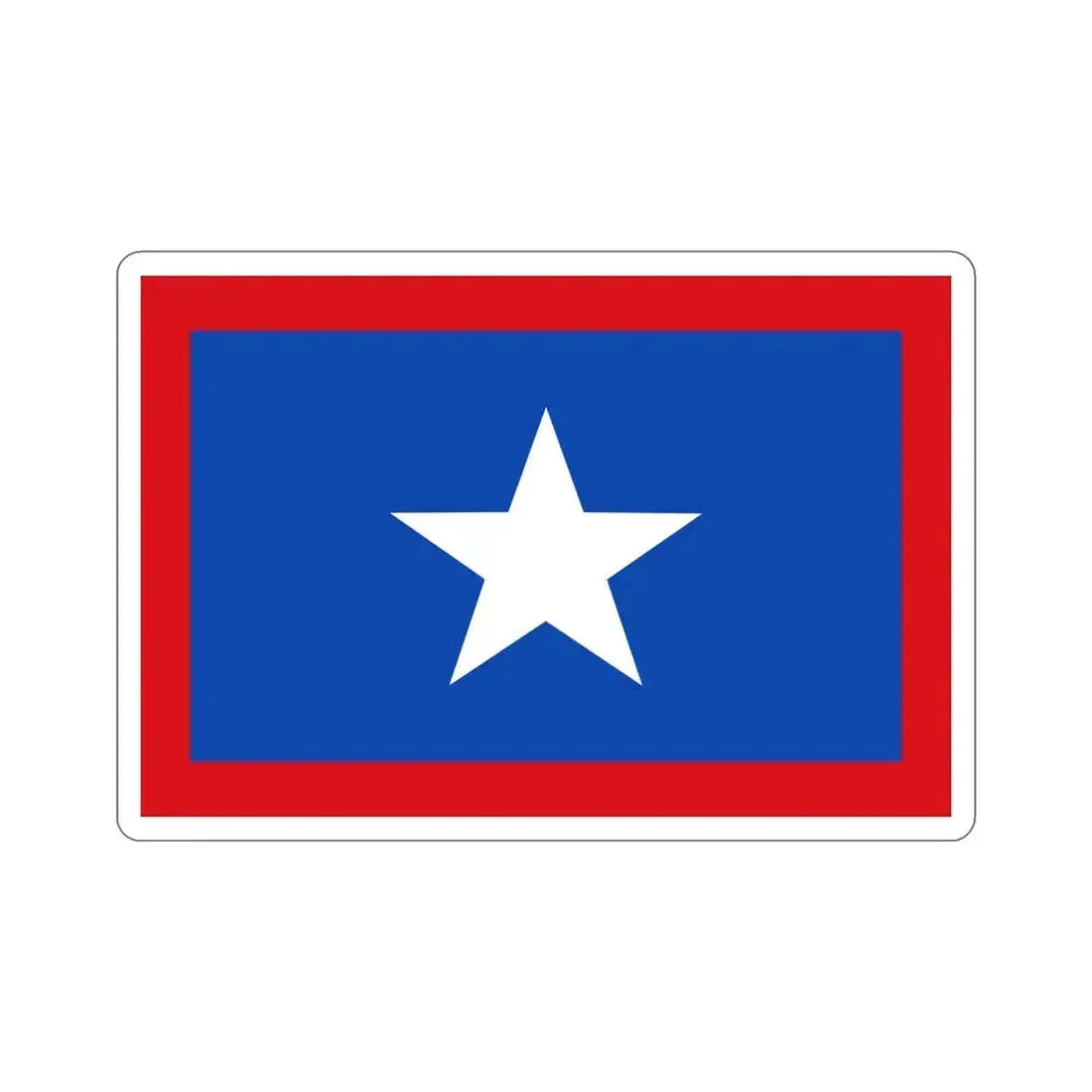 Flag of San José Province Costa Rica STICKER Vinyl Die-Cut Decal 5 Inch - The Sticker Space