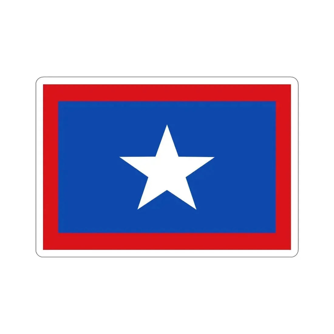 Flag of San José Province Costa Rica STICKER Vinyl Die-Cut Decal - The Sticker Space