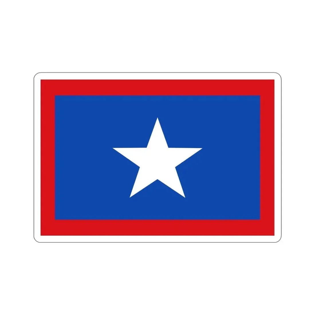 Flag of San José Province Costa Rica STICKER Vinyl Die-Cut Decal - The Sticker Space