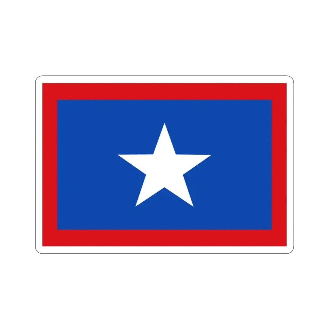 Flag of San José Province Costa Rica STICKER Vinyl Die-Cut Decal - The Sticker Space