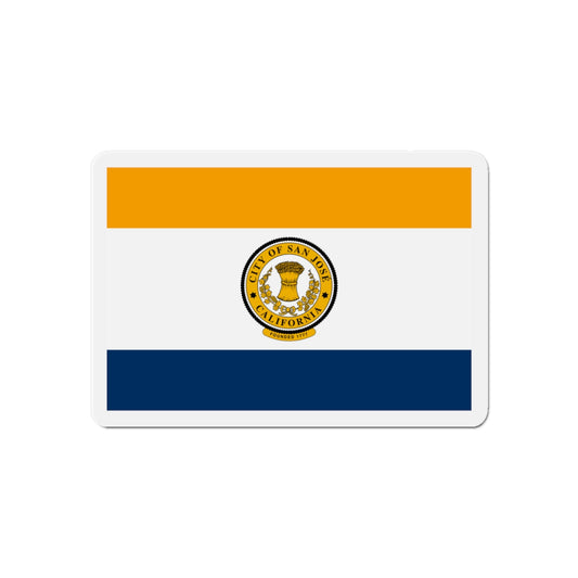 Flag of San José California - Die-Cut Magnet-6 × 6"-The Sticker Space