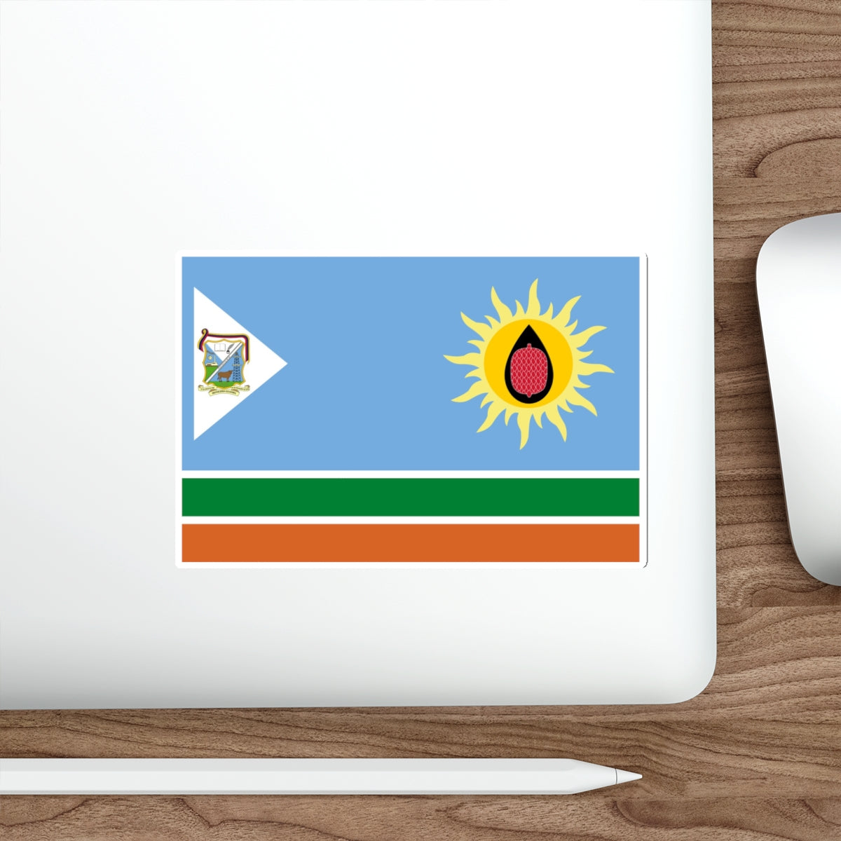 Flag of San José de Guanipa Venezuela STICKER Vinyl Die-Cut Decal-The Sticker Space