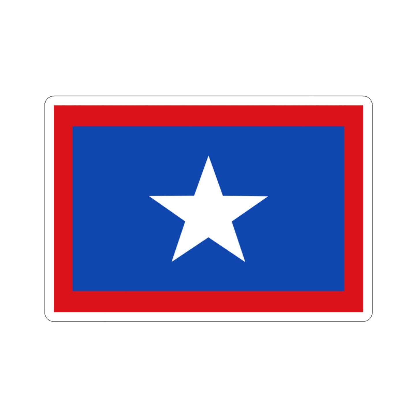 Flag of San José Province Costa Rica STICKER Vinyl Die-Cut Decal-2 Inch-The Sticker Space