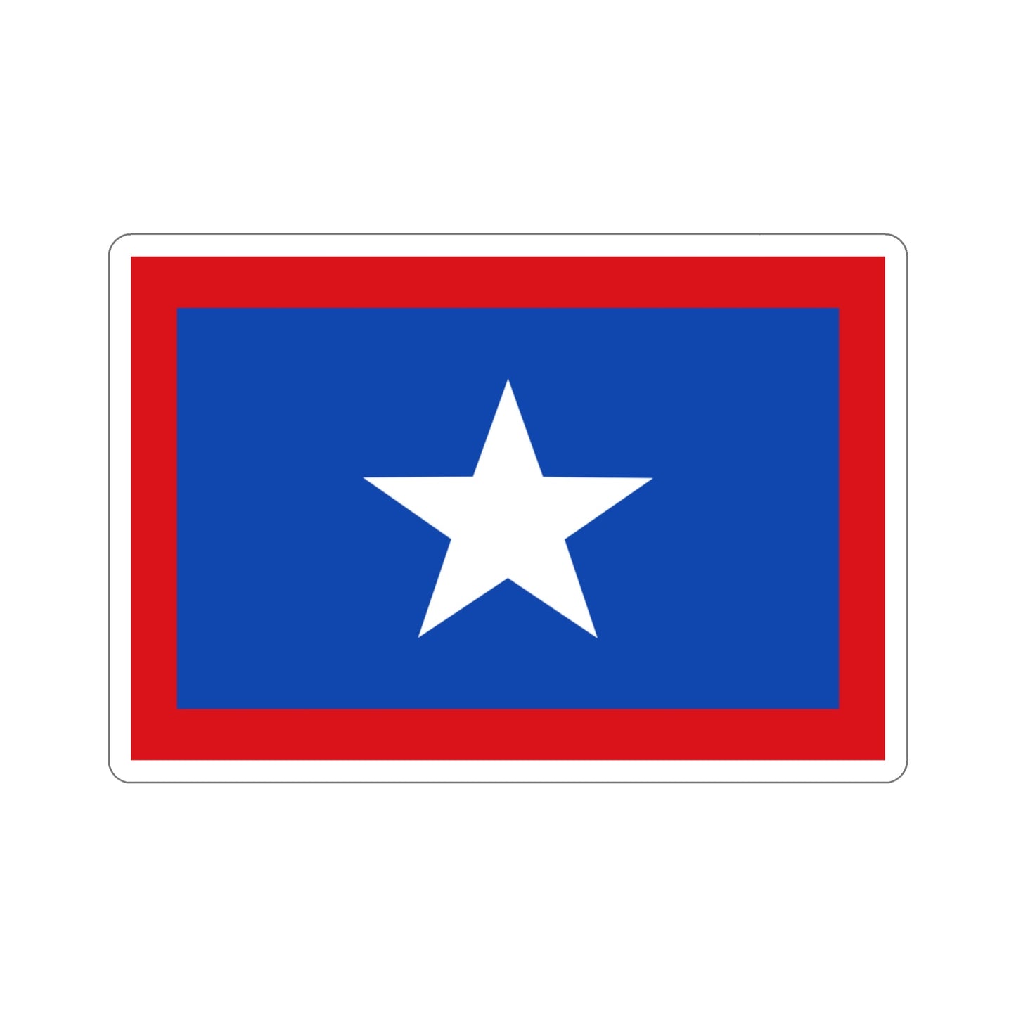 Flag of San José Province Costa Rica STICKER Vinyl Die-Cut Decal-3 Inch-The Sticker Space