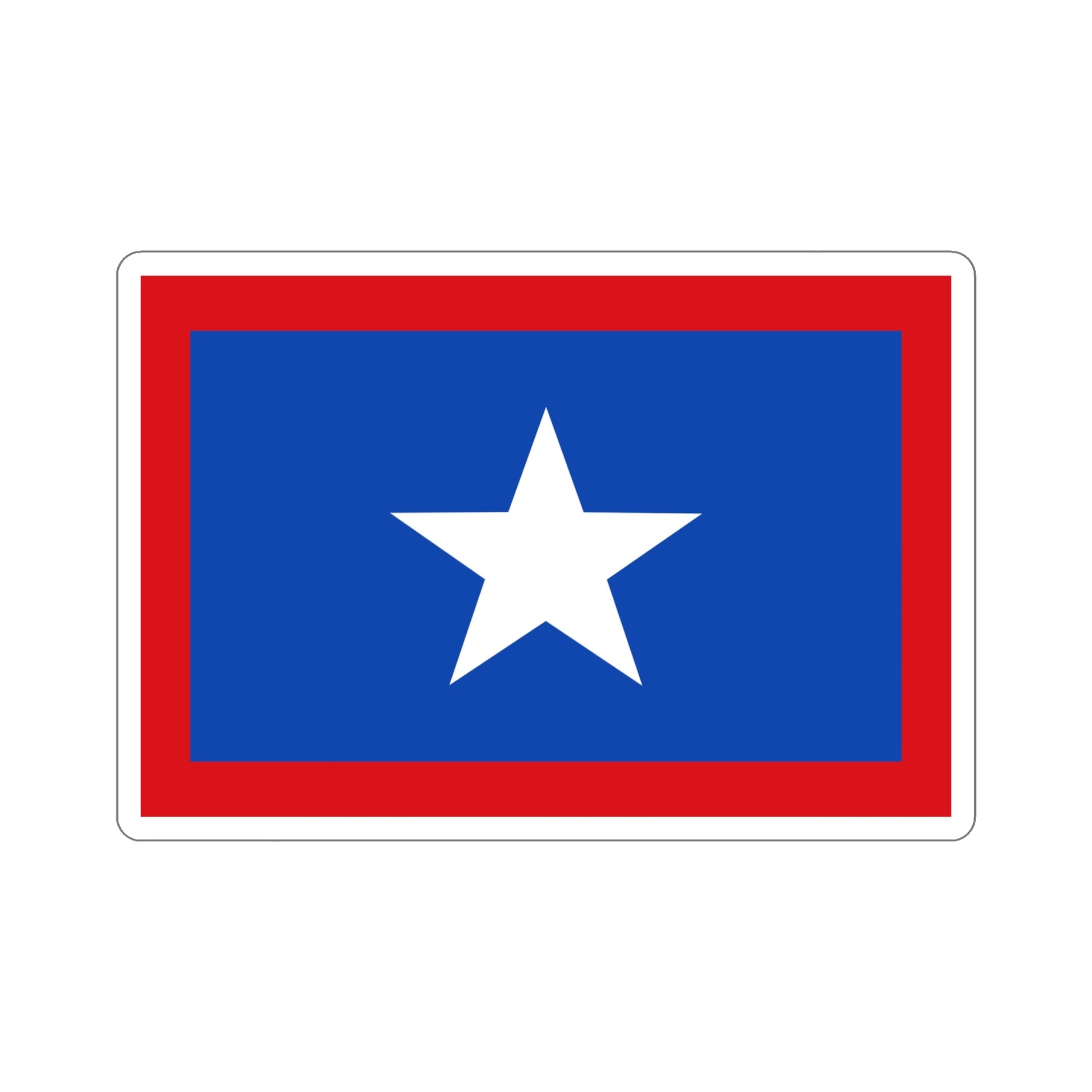 Flag of San José Province Costa Rica STICKER Vinyl Die-Cut Decal-6 Inch-The Sticker Space