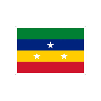 Flag of San Juan de Payara Venezuela STICKER Vinyl Die-Cut Decal-White-The Sticker Space