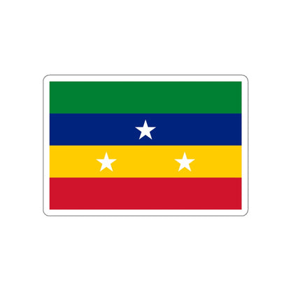 Flag of San Juan de Payara Venezuela STICKER Vinyl Die-Cut Decal-White-The Sticker Space