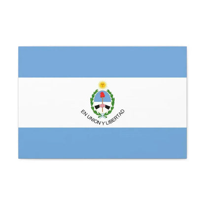 Flag of San Juan Province Argentina - Canvas Wall Art 24″ x 16″ 1.25" - The Sticker Space