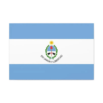 Flag of San Juan Province Argentina - Canvas Wall Art 30" x 20" 1.25" - The Sticker Space