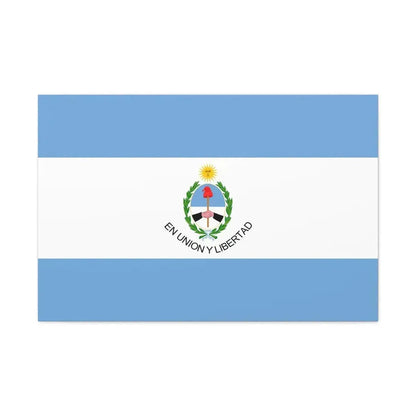 Flag of San Juan Province Argentina - Canvas Wall Art 36" x 24" 1.25" - The Sticker Space