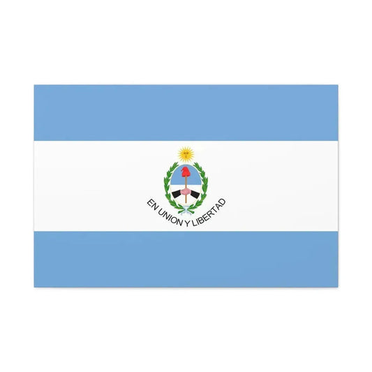Flag of San Juan Province Argentina - Canvas Wall Art 36" x 24" 1.25" - The Sticker Space