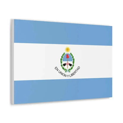 Flag of San Juan Province Argentina - Canvas Wall Art - The Sticker Space
