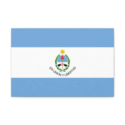 Flag of San Juan Province Argentina - Canvas Wall Art - The Sticker Space