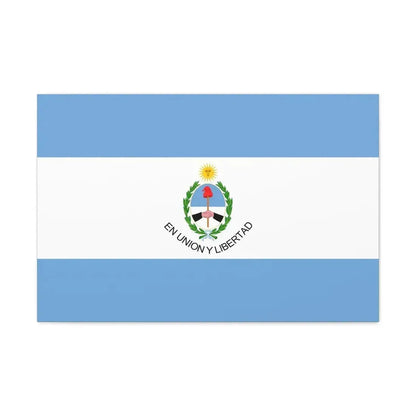 Flag of San Juan Province Argentina - Canvas Wall Art - The Sticker Space