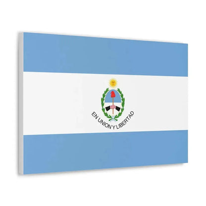 Flag of San Juan Province Argentina - Canvas Wall Art - The Sticker Space