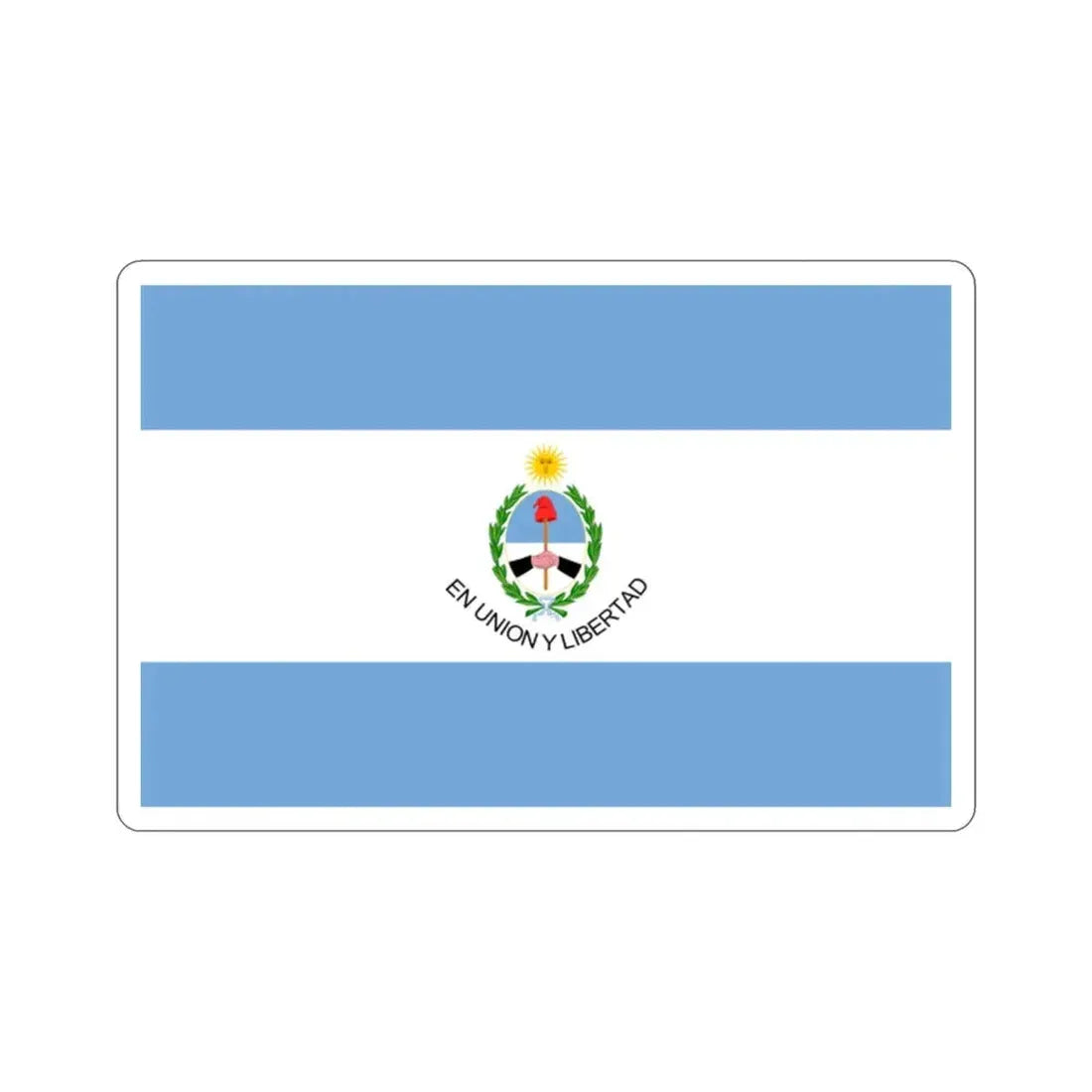 Flag of San Juan Province Argentina STICKER Vinyl Die-Cut Decal - The Sticker Space
