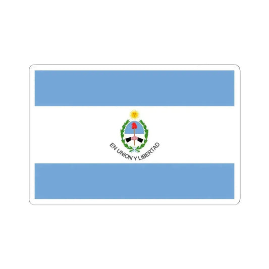 Flag of San Juan Province Argentina - STICKER Vinyl Kiss-Cut Decal 2 Inch White - The Sticker Space