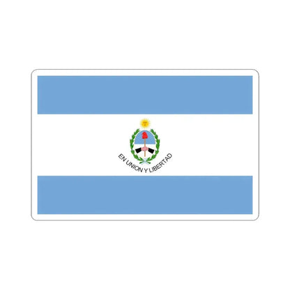 Flag of San Juan Province Argentina - STICKER Vinyl Kiss-Cut Decal 6 Inch White - The Sticker Space