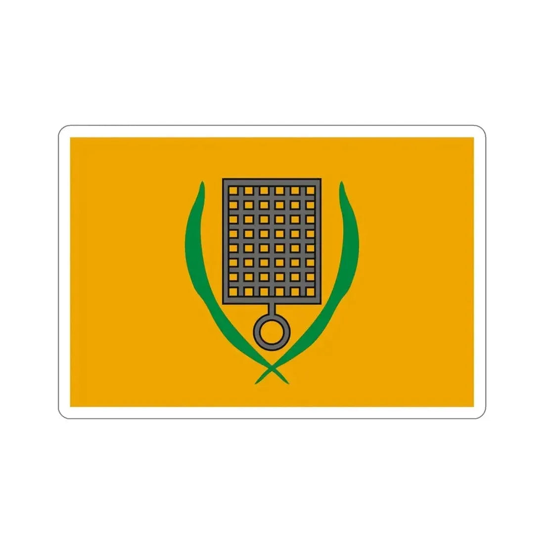 Flag of San Lawrenz Malta STICKER Vinyl Die-Cut Decal - The Sticker Space