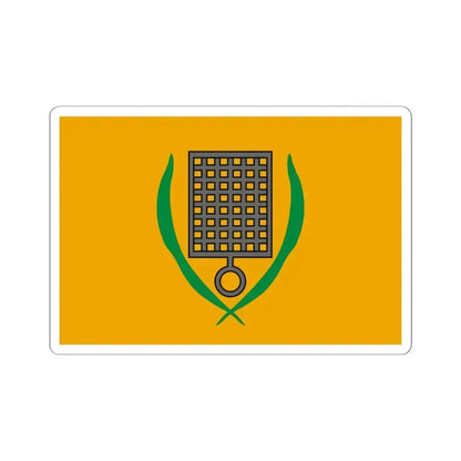 Flag of San Lawrenz Malta - STICKER Vinyl Kiss-Cut Decal 6 Inch White - The Sticker Space