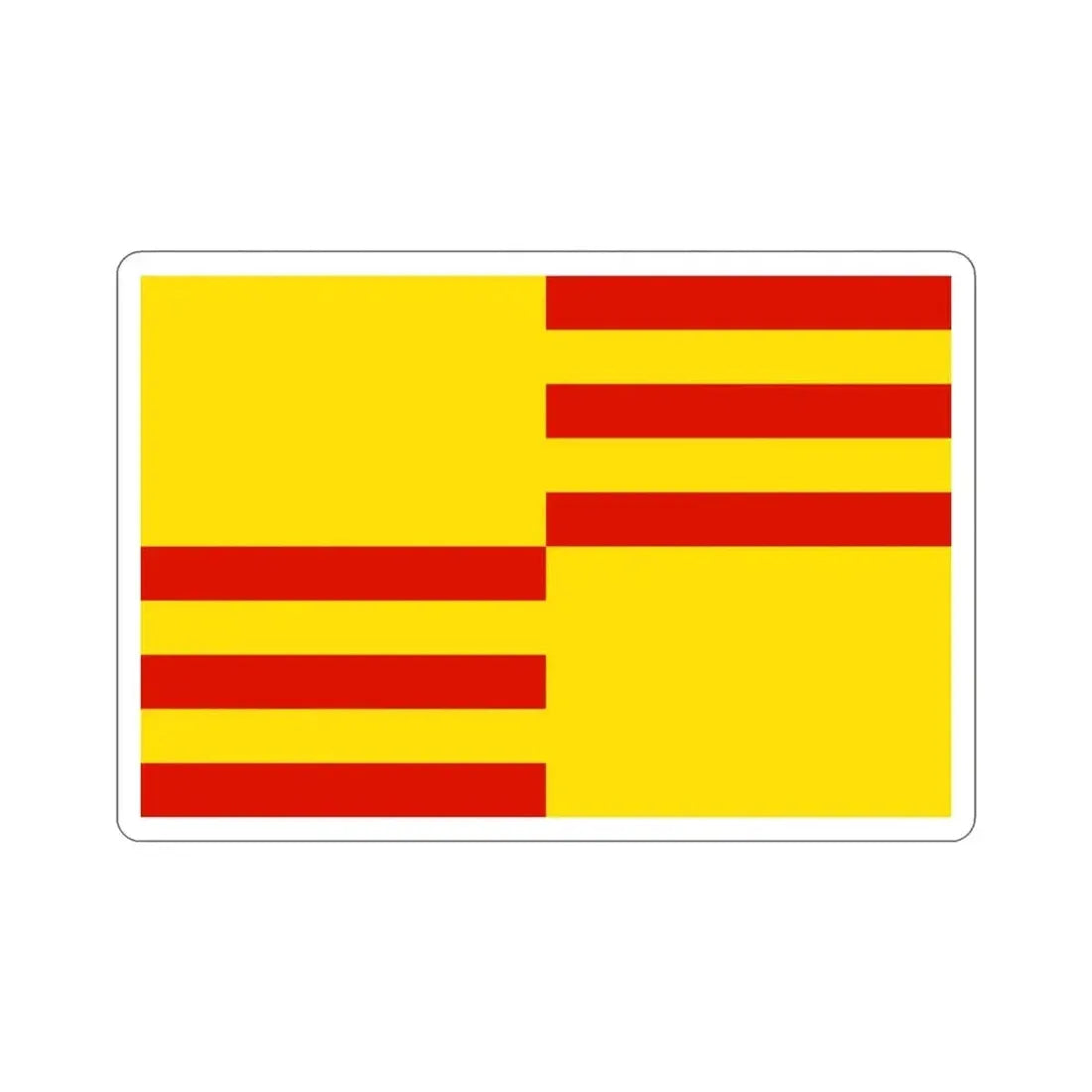 Flag of San Lorenzo Puerto Rico STICKER Vinyl Die-Cut Decal - The Sticker Space