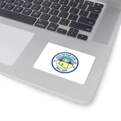 Flag of San Luis Arizona (United States) STICKER Vinyl Kiss-Cut Decal - The Sticker Space