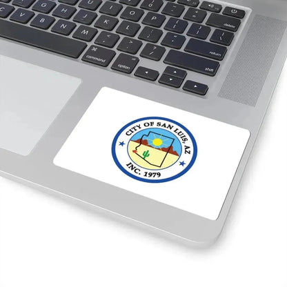 Flag of San Luis Arizona (United States) STICKER Vinyl Kiss-Cut Decal - The Sticker Space