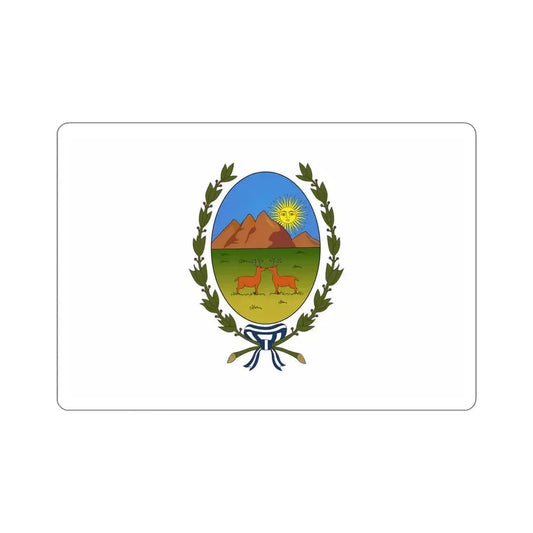 Flag of San Luis Province Argentina STICKER Vinyl Die-Cut Decal 6 Inch - The Sticker Space