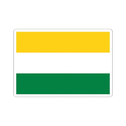 Flag of San Miguel de Los Bancos (Ecuador) STICKER Vinyl Kiss-Cut Decal 2 Inch White - The Sticker Space
