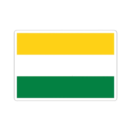 Flag of San Miguel de Los Bancos (Ecuador) STICKER Vinyl Kiss-Cut Decal 2 Inch White - The Sticker Space