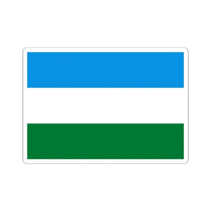 Flag of San Miguel de Velasco Bolivia (Bolivia) STICKER Vinyl Kiss-Cut Decal 2 Inch White - The Sticker Space