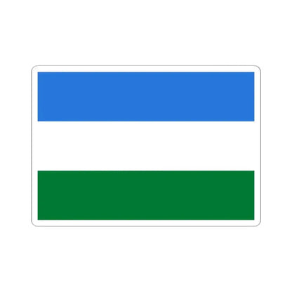 Flag of San Pedro Santistevan Bolivia (Bolivia) STICKER Vinyl Kiss-Cut Decal 3 Inch White - The Sticker Space