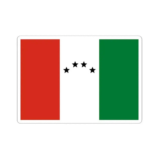 Flag of San Rafael de Velasco Bolivia (Bolivia) STICKER Vinyl Kiss-Cut Decal 2 Inch White - The Sticker Space