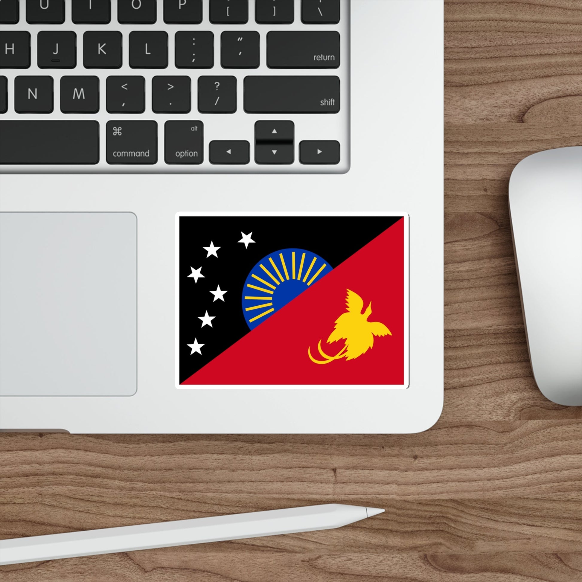 Flag of Sandaun Papa New Guinea STICKER Vinyl Die-Cut Decal-The Sticker Space