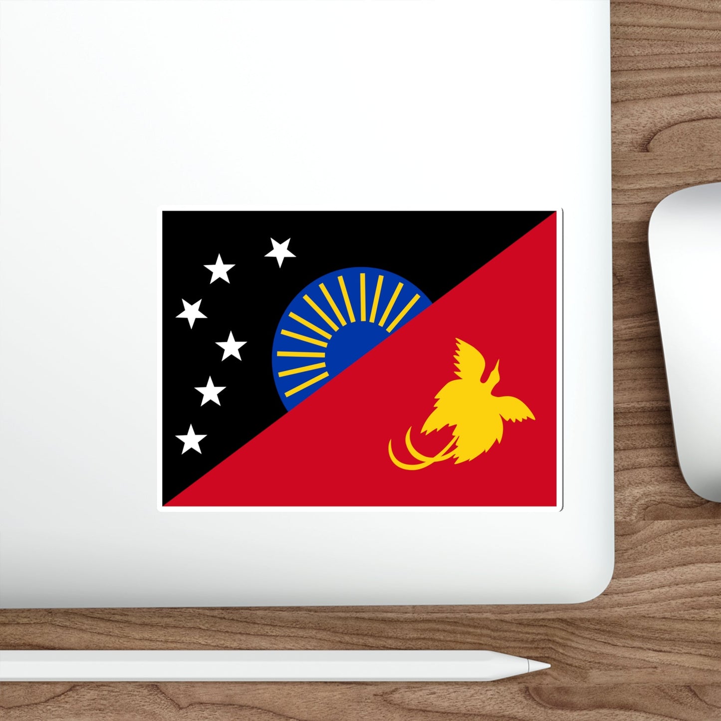 Flag of Sandaun Papa New Guinea STICKER Vinyl Die-Cut Decal-The Sticker Space