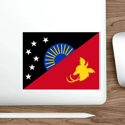 Flag of Sandaun Papa New Guinea STICKER Vinyl Die-Cut Decal - The Sticker Space
